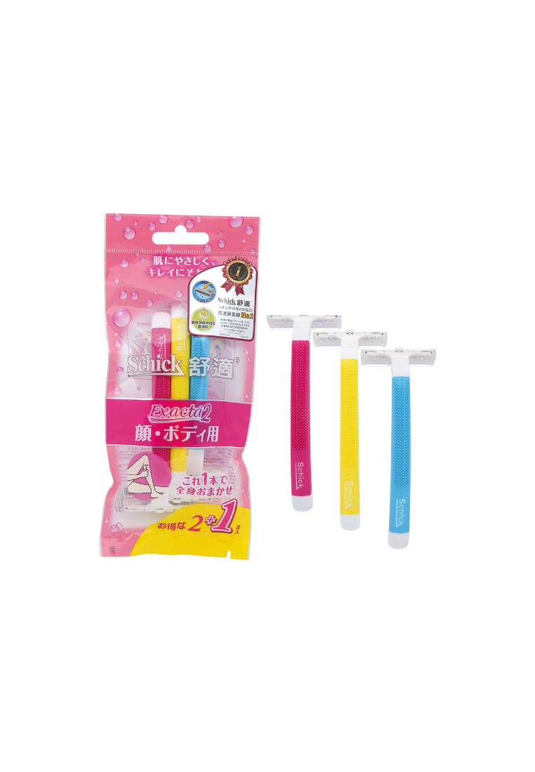 Schick Schick Exacta 2 Disposable Razor 3piece