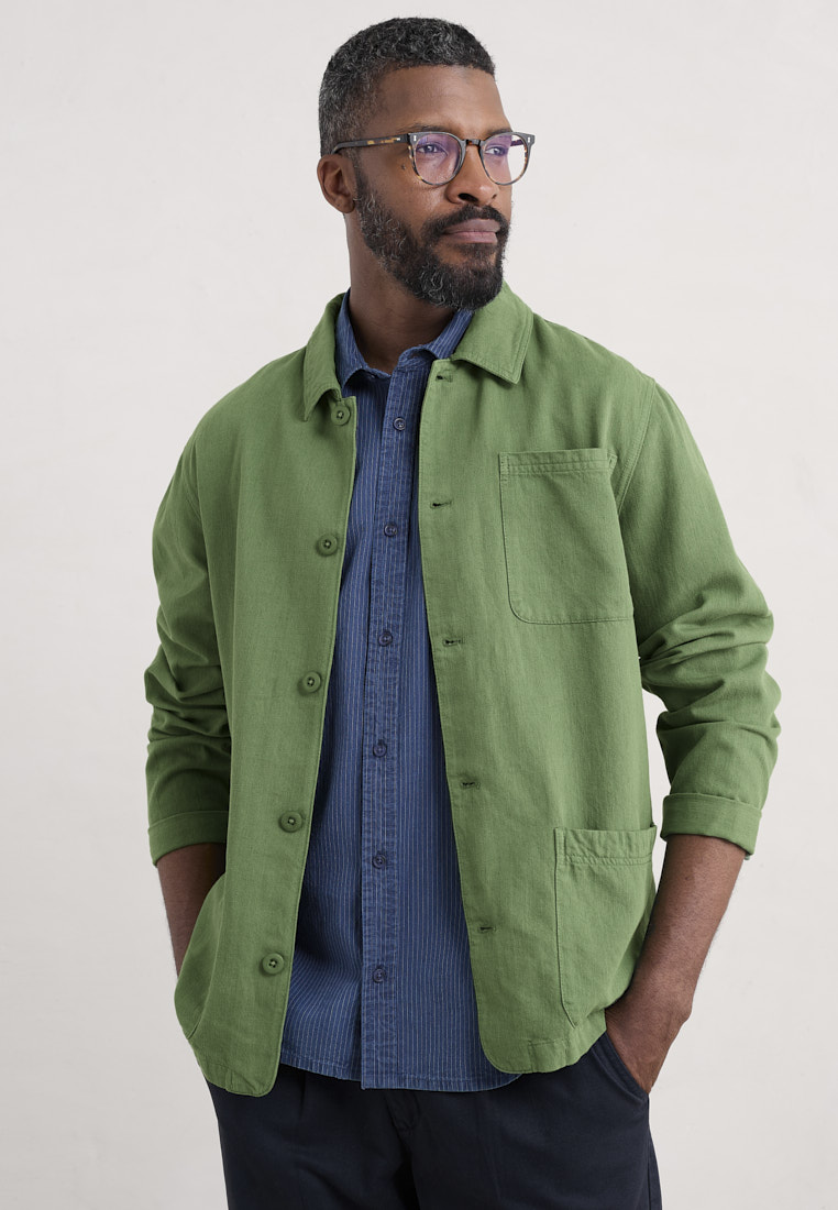 Seasalt Cornwall Seasalt Cornwall Green Well Wright Jacket