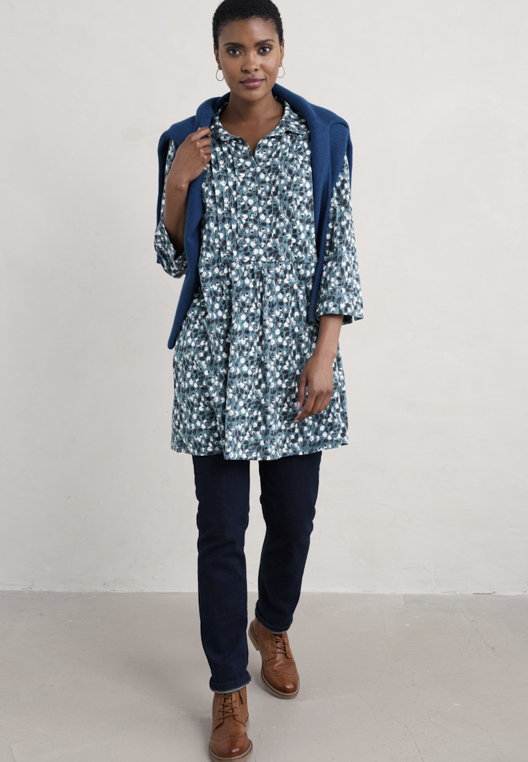 Seasalt Cornwall Seasalt Cornwall Teal Rocky Pass Tunic