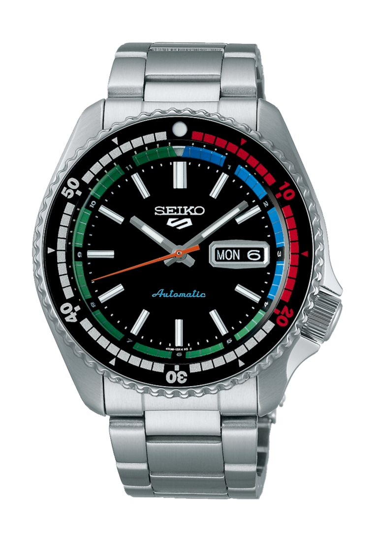 Seiko Seiko 5 Sports ‘New Regatta Timer’ Retro Colour Collection Special Edition Stainless Steel Ban