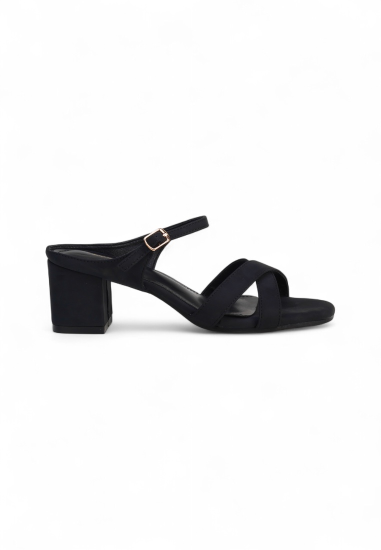 SHOEPOINT Amara Everyday 5.5cm Block Heels 29526 in Black