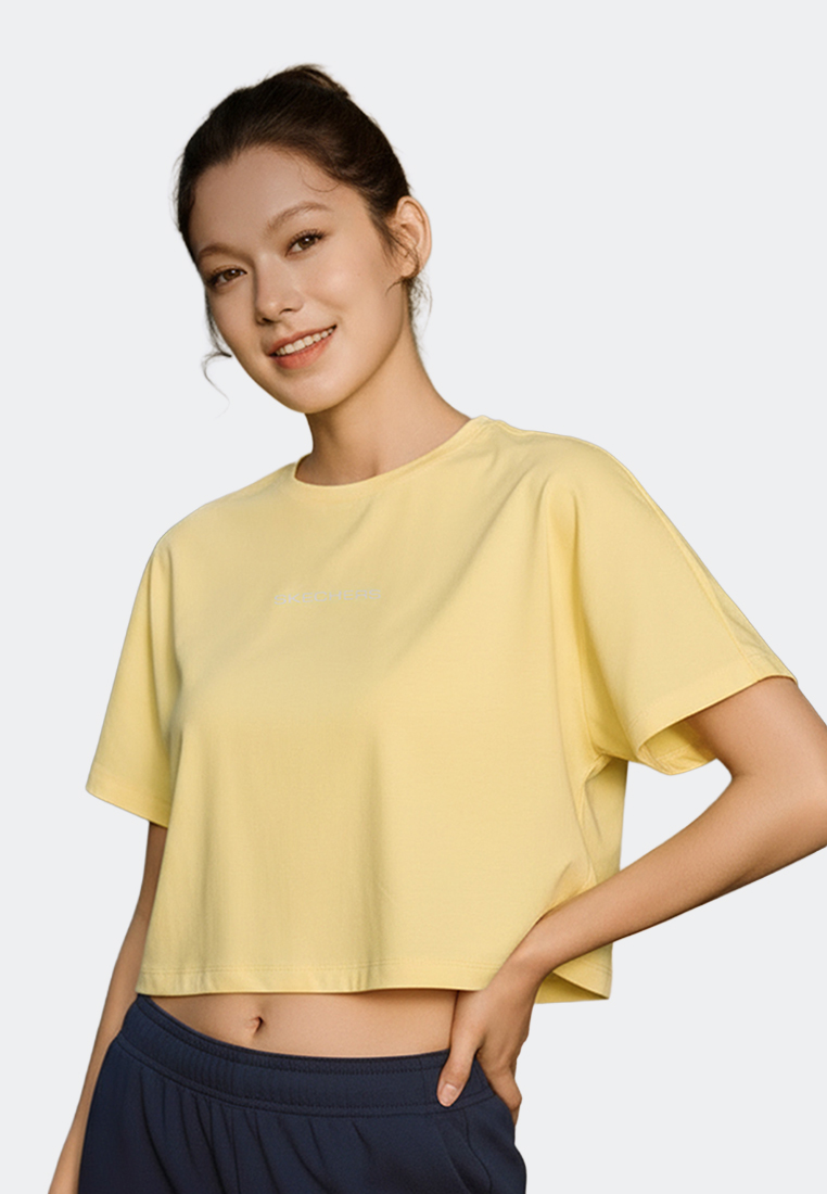 Skechers Skechers Women Performance Dynamic Walking Collection Short Sleeve Tee - P125W043-011G