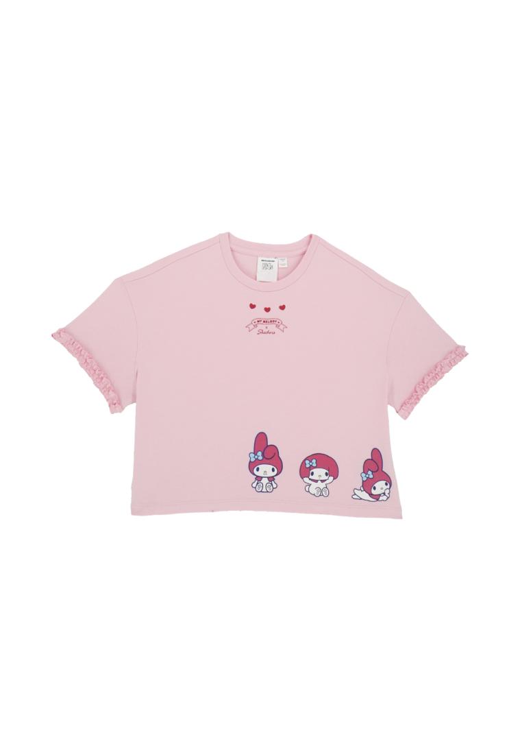 Skechers Skechers Girls Hello Kitty & My Melody Short Sleeve Tee - SL226G256-003G