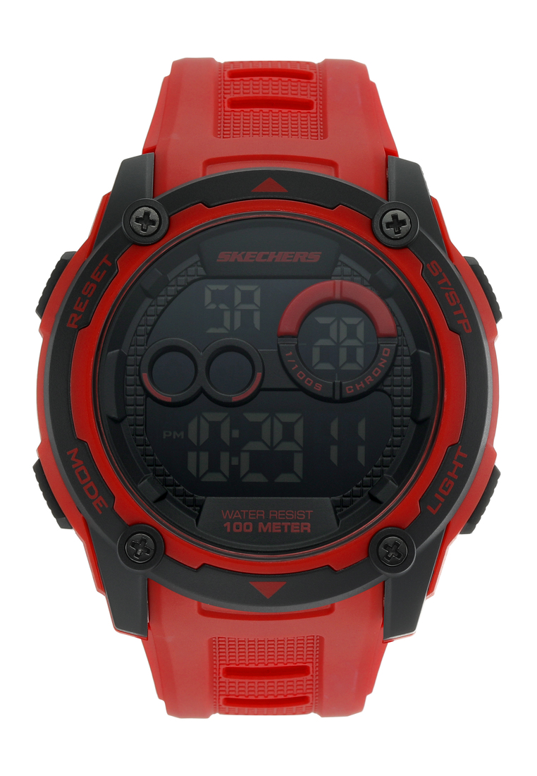 Skechers Skechers Male's Atwater red Polyurethane Watch SR1150
