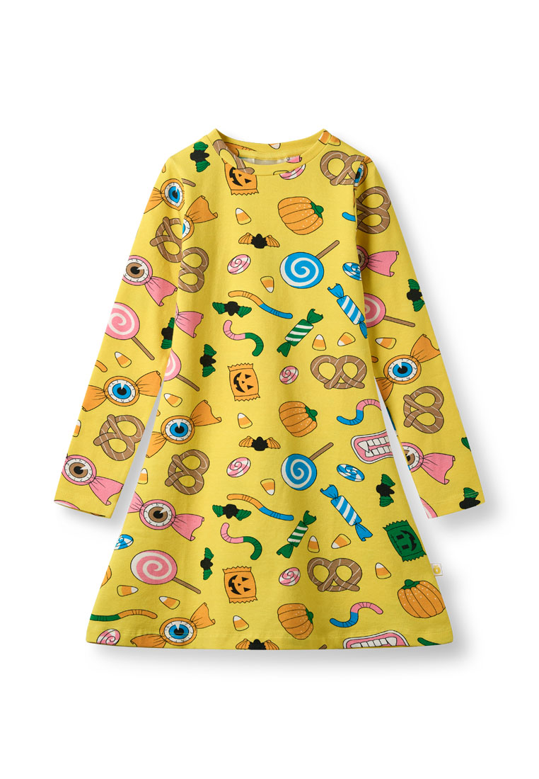 Smafolk Gala dress with Halloween candy