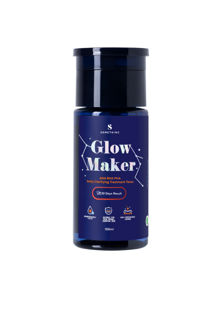 Somethinc Glow Maker AHA BHA PHA Clarifying Treatment Toner 40ml