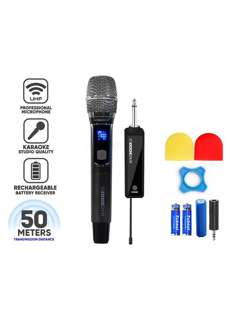WM3300 DUOUC Professional Wireless Microphones - Vinnfier Malaysia
