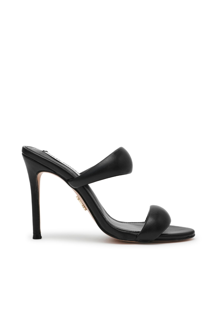 STEVE MADDEN SATURN-CN BLACK HEELS