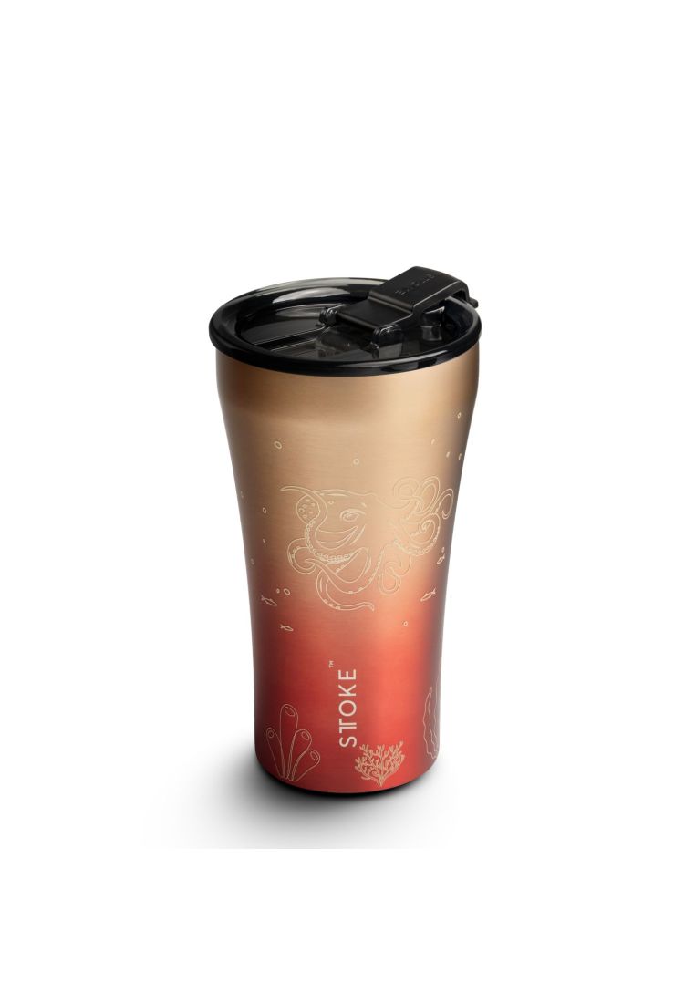 STTOKE STTOKE Limited Edition Leakproof Ocean Series Insulated Cup 12OZ - Octopus