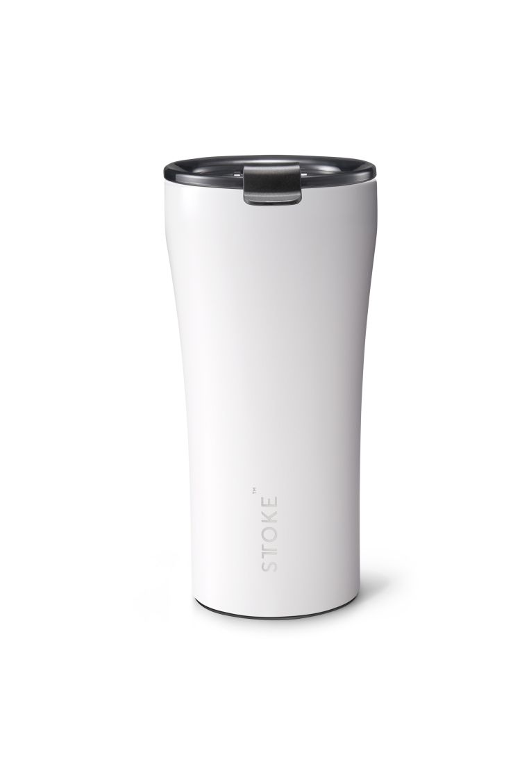 STTOKE STTOKE Leakproof Classic Ceramic Insulated Cup 16oz - Angel White