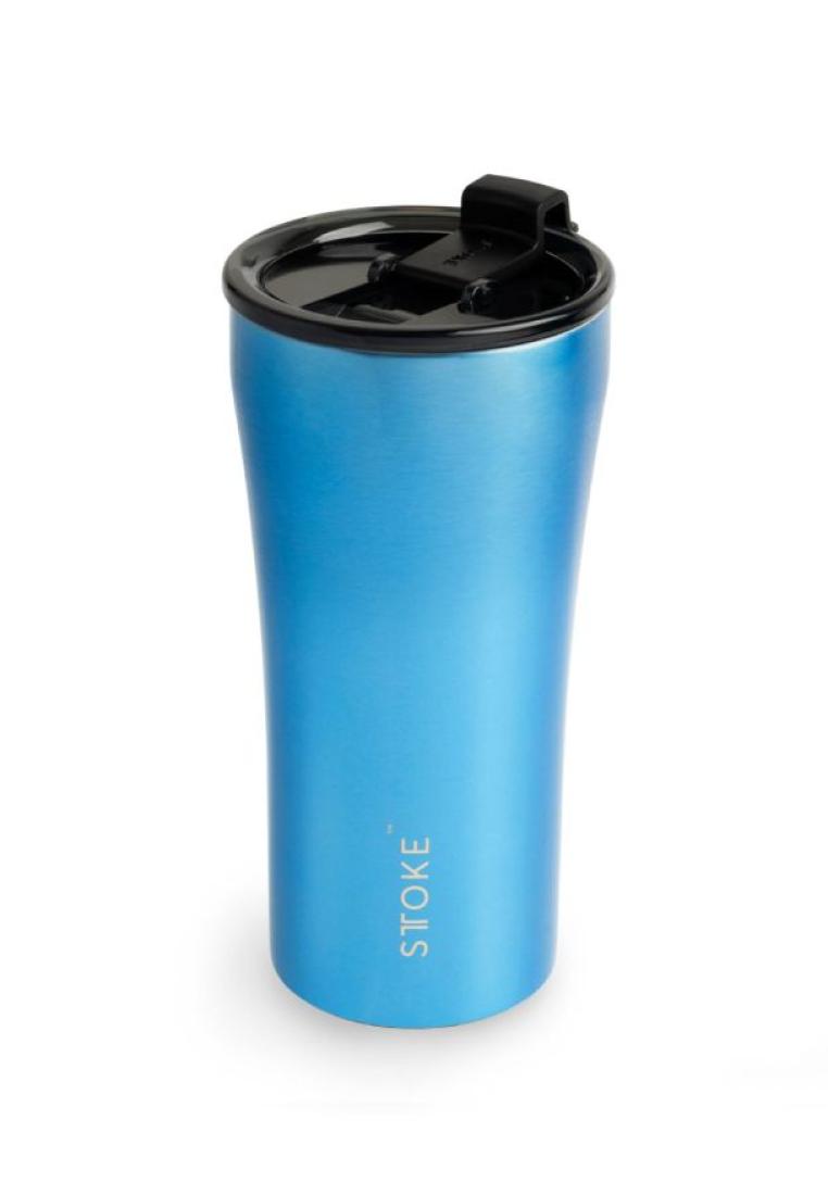 STTOKE STTOKE Urban Leakproof Ceramic Insulated Cup 16oz - Denim Chrome