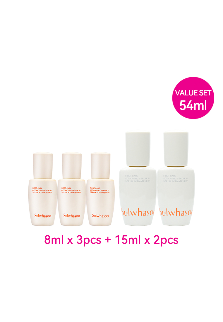 Sulwhasoo Sulwhasoo First Care Activating Serum VI Value Set (8ml x 3pcs + 15ml x 2pcs)