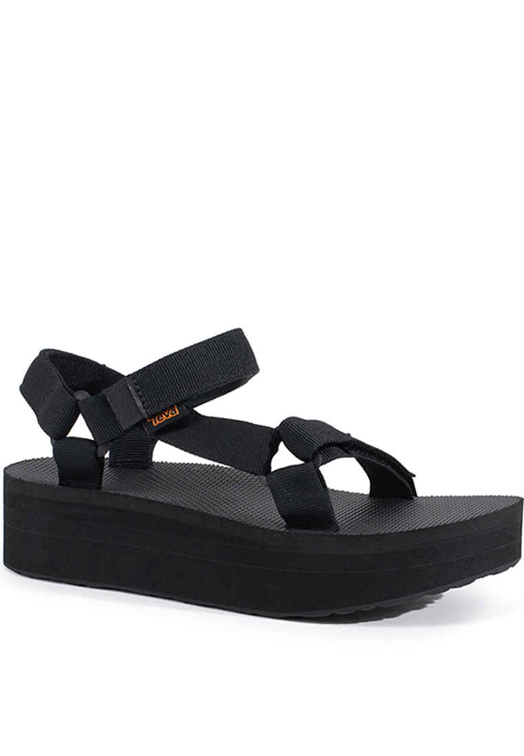 black platform tevas