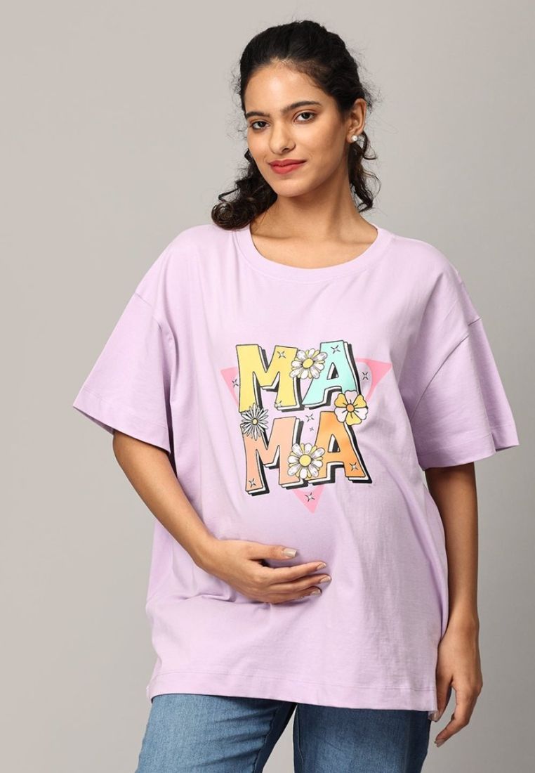 THE MOM STORE MAMA Oversized Mumma T-shirt
