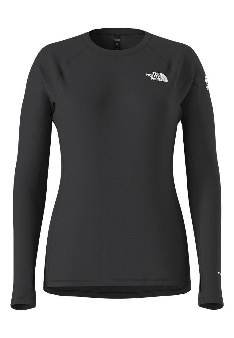 The North Face THE NORTH FACE NF0A880AJK31 W SUMMIT PRO 120 CREW BLACK BASE LAYER TOP