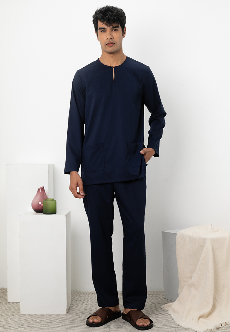 THIRTY3.SIX Teluk Belanga Easy Iron Baju Melayu Top