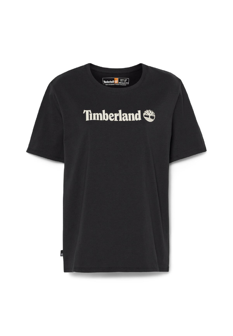 Timberland TB0A6AZP0011 LINEAR LOGO TEE (S23) BLACK