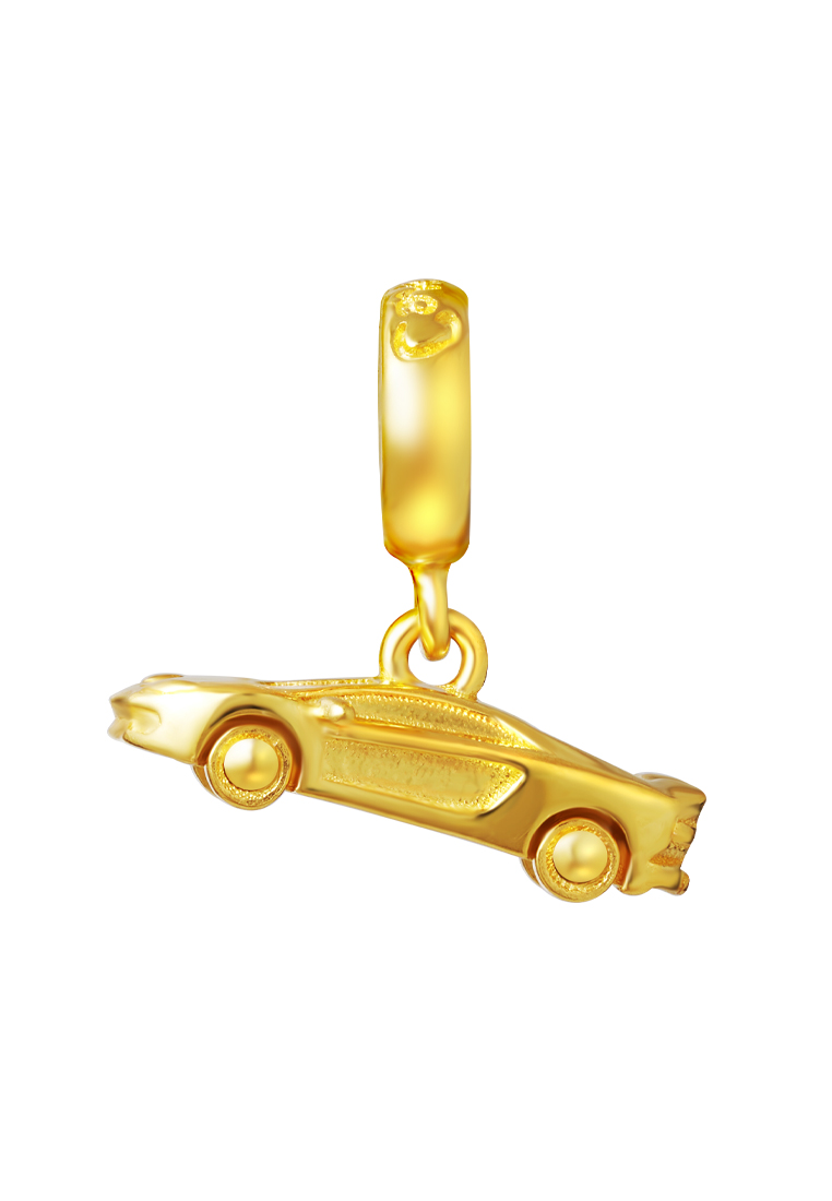 TOMEI TOMEI Chomel Sport Car Charm, Yellow Gold 916/22K