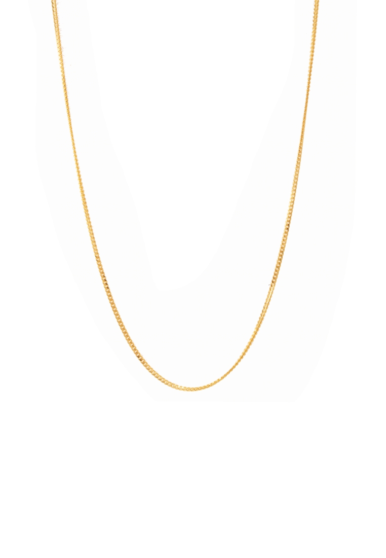 TOMEI TOMEI First Love Chain, Yellow Gold 916/22K