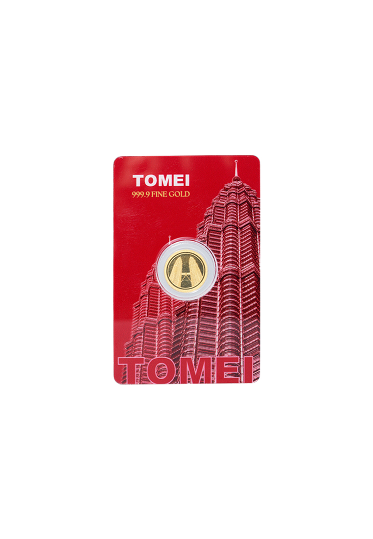 TOMEI [Tomei Exclusive] KLCC Twin Towers Gold Bar | 2 Gram | Fine Gold 9999