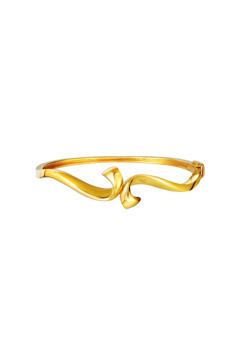 TOMEI TOMEI Anastasia Bangle, Yellow Gold 916