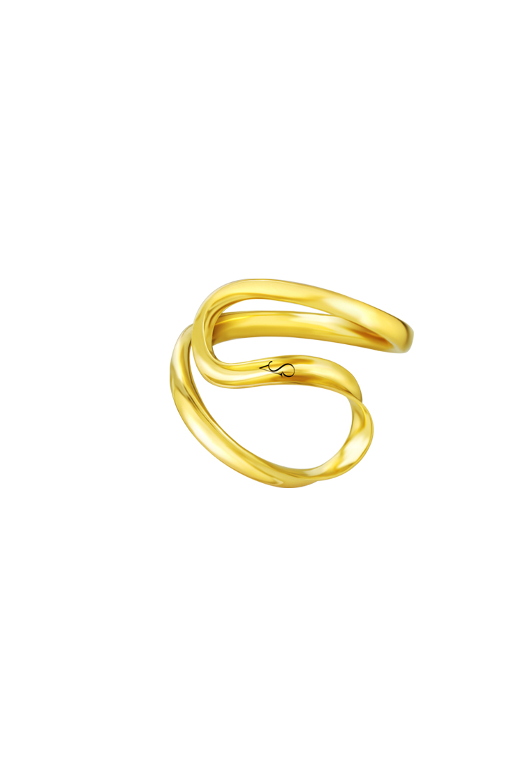 TOMEI TOMEI Anastasia Ring, Yellow Gold 916