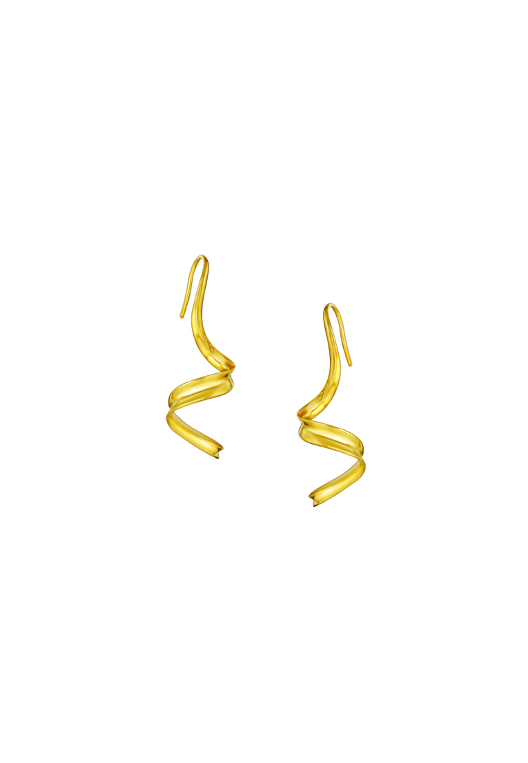 TOMEI TOMEI Anastasia Earrings, Yellow Gold 916
