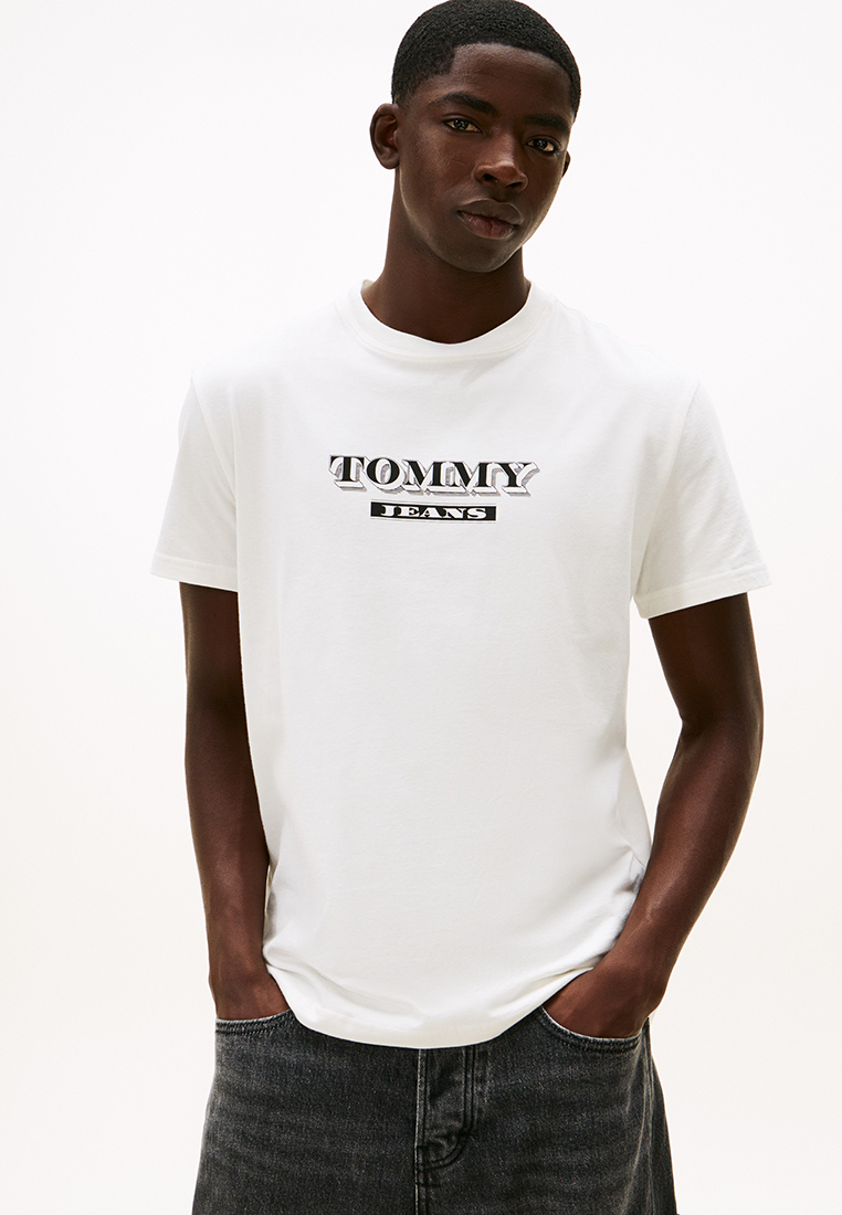 Tommy Hilfiger Bills Font Tee - Tommy Jeans