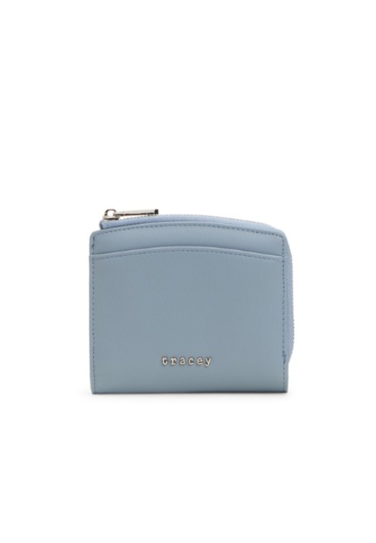Tracey Curved Slot Zipper Small Wallet