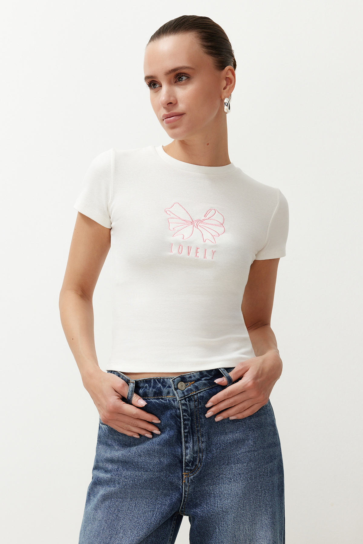 Trendyol Bow T-Shirt