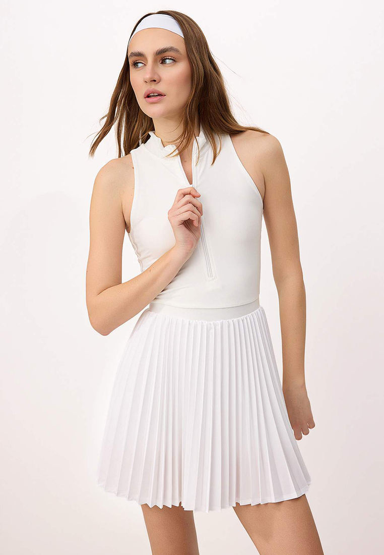Trendyol Ecru Micro Shift Dress Thmss25El4