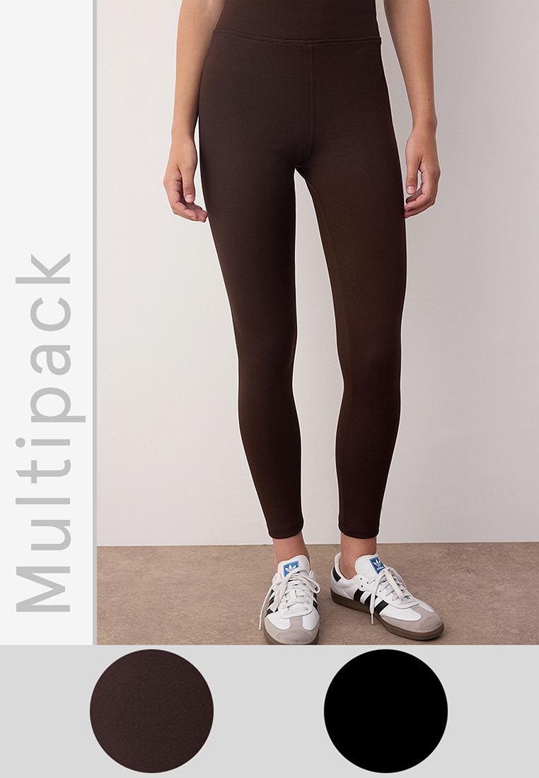 Trendyol 2 Packs High Waist Knitted Tights