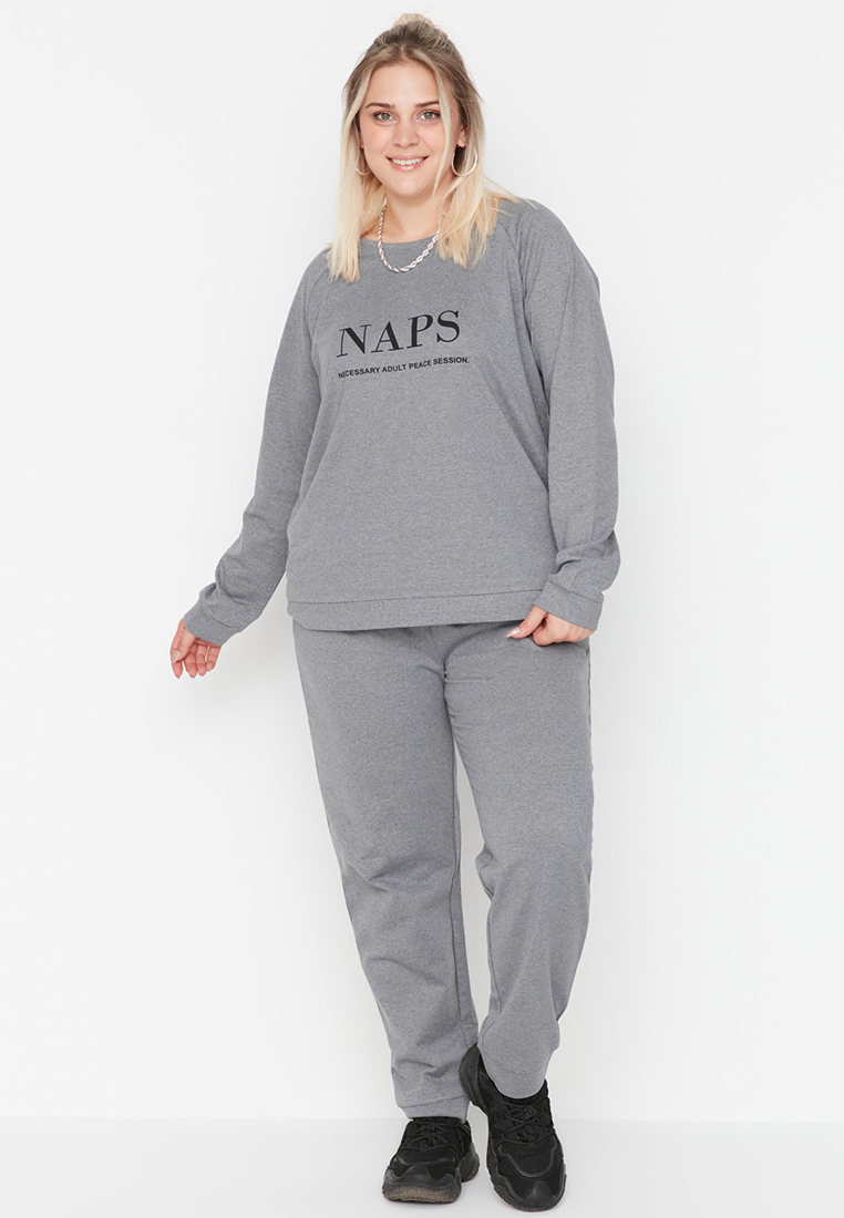 FallSweet Silk Pajamas Set for Women Solid Sleepwear Pyjamas Plus Size V  Neck Nigtwear Sets 5XL