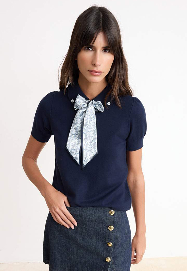 Trendyol Scarf Detailed Premium Yarn/ Special Yarn Knitwear Top