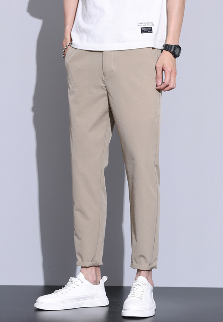 Trendyshop Elasticated Waist Ankle Pants