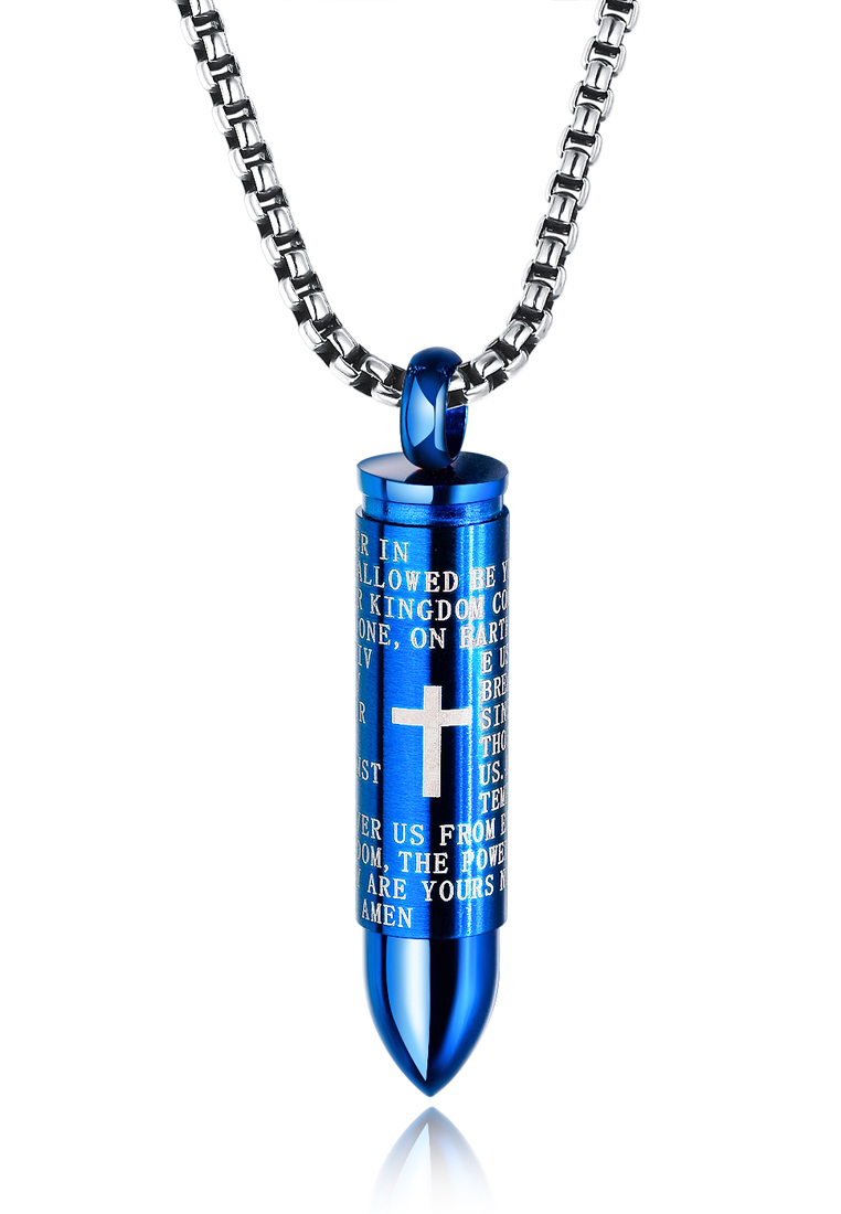 Trendyshop Bible Bullet Pendants Necklace
