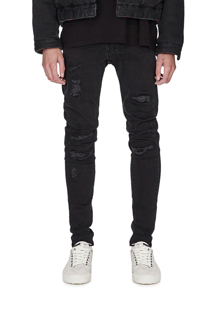 Twenty Eight Shoes Elastic Ripped Jeans LX8-04