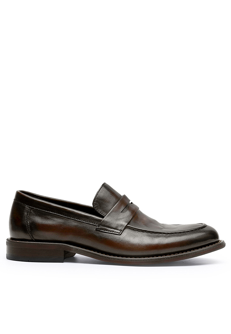 Twenty Eight Shoes Grain Leather Penny Loafers DS1309-01-02