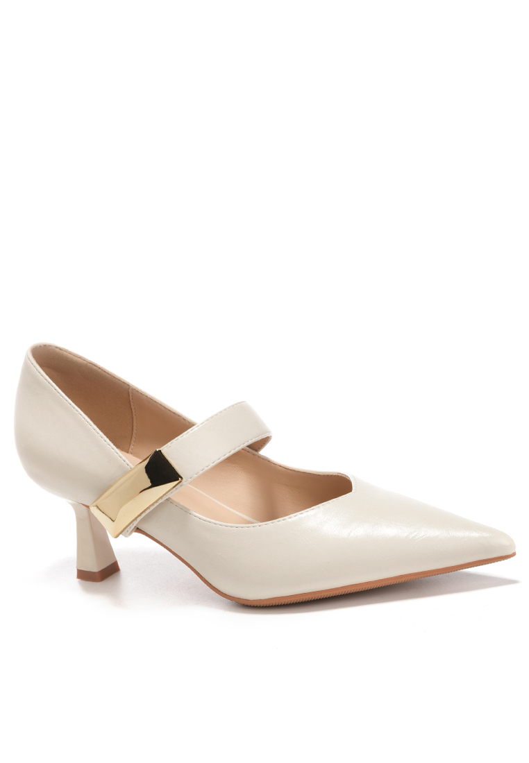 Twenty Eight Shoes 5CM Pointed Microfiber Leather Mary Jane Shoes BY360-2