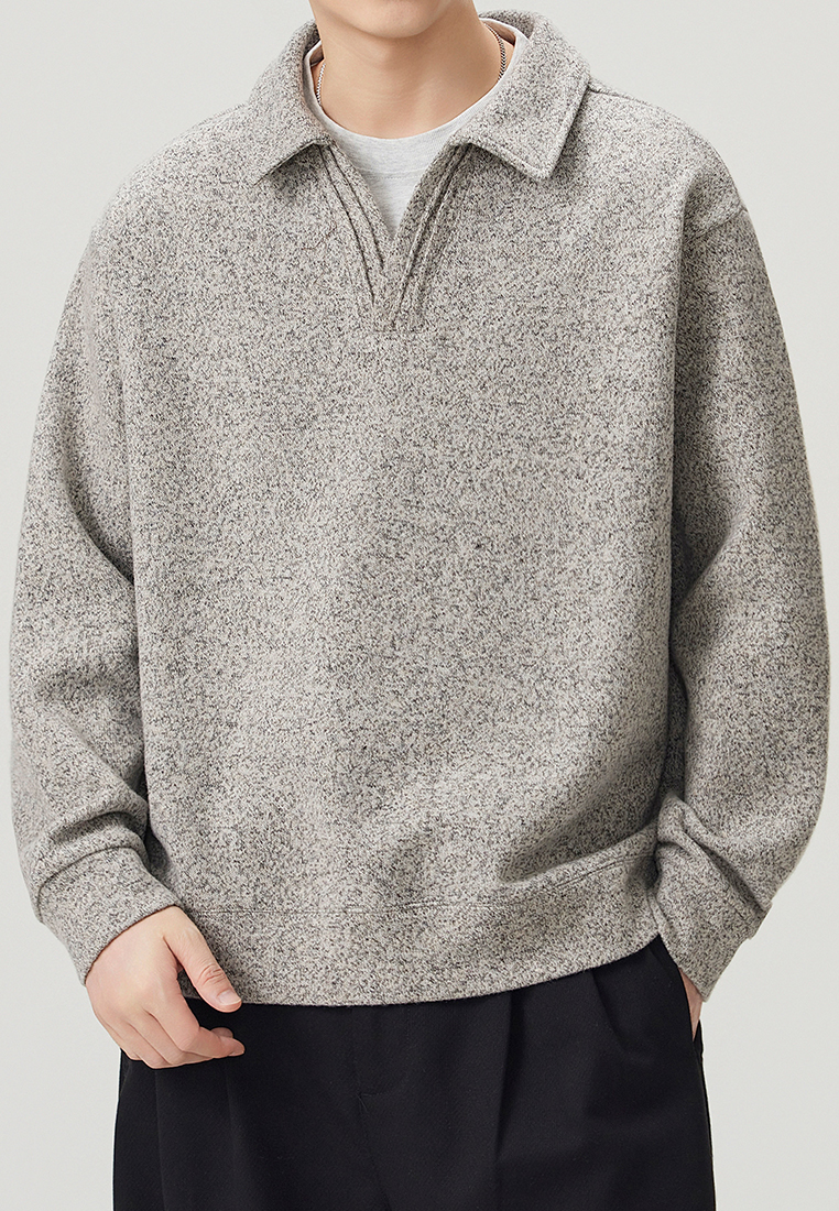 Twenty Eight Shoes Relaxed Fit Knit Polo Shirt AY-D7956
