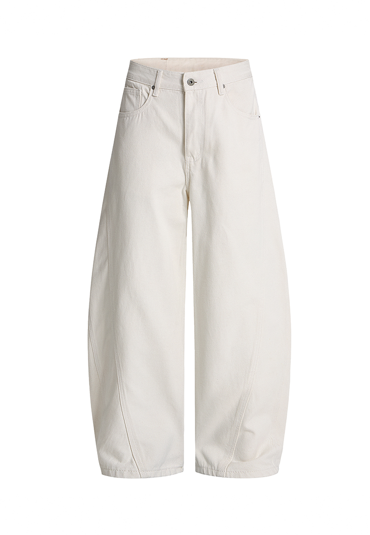 Twenty Eight Shoes Vintage Washed Curved Cut Jeans AY-K3680
