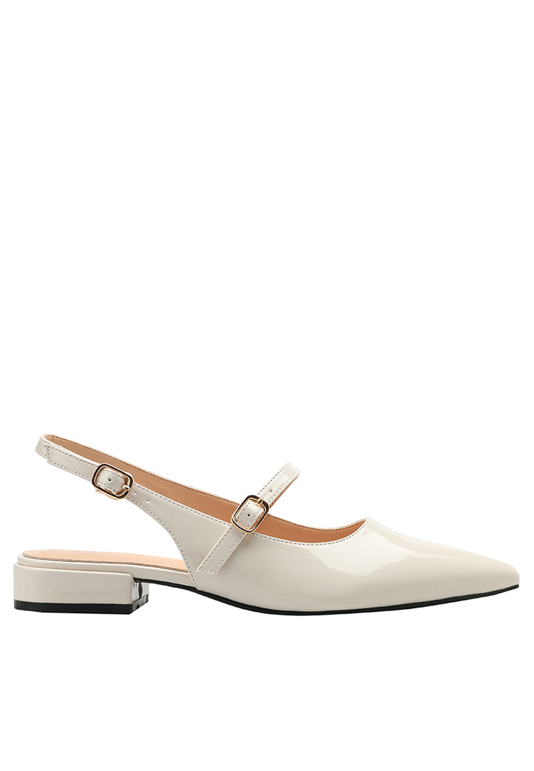 Twenty Eight Shoes 2.5CM Patent Leather Slingback Heel TE578-2