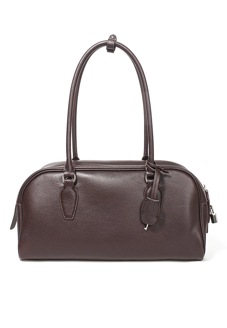 Twenty Eight Shoes Vintage Top Grain Leather Bowling Handbag DL26019