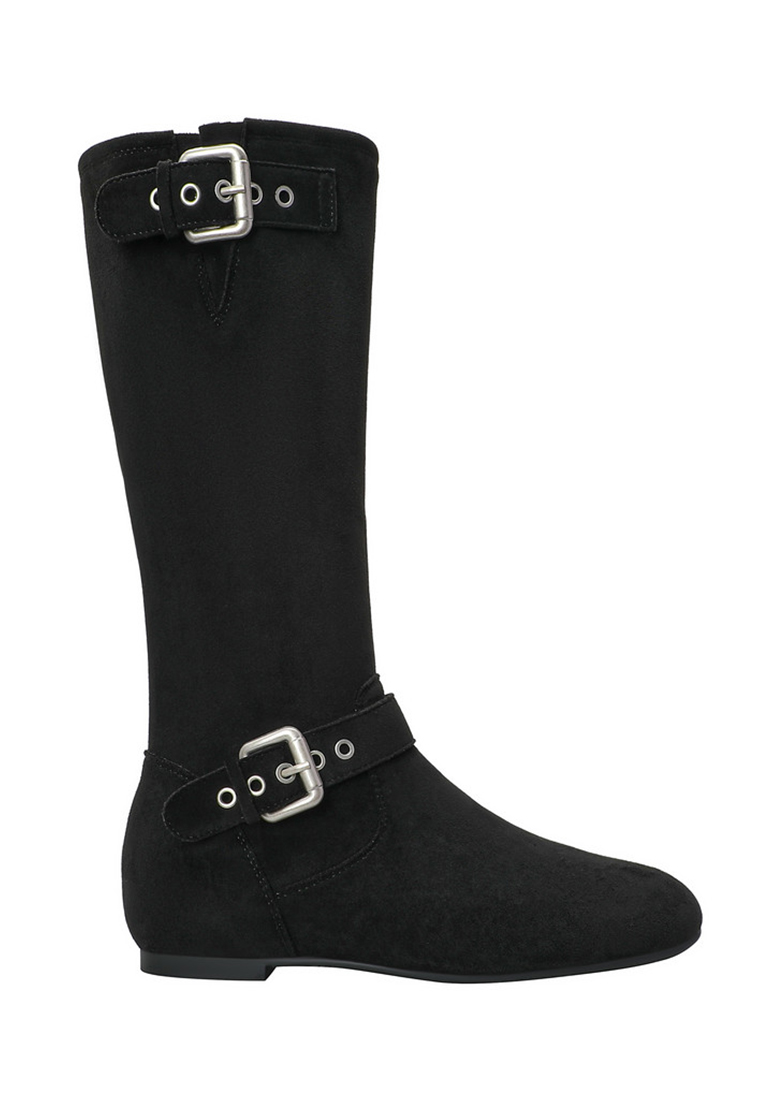 Twenty Eight Shoes Insole-heightened Suede Skinny Boots TE9660-3