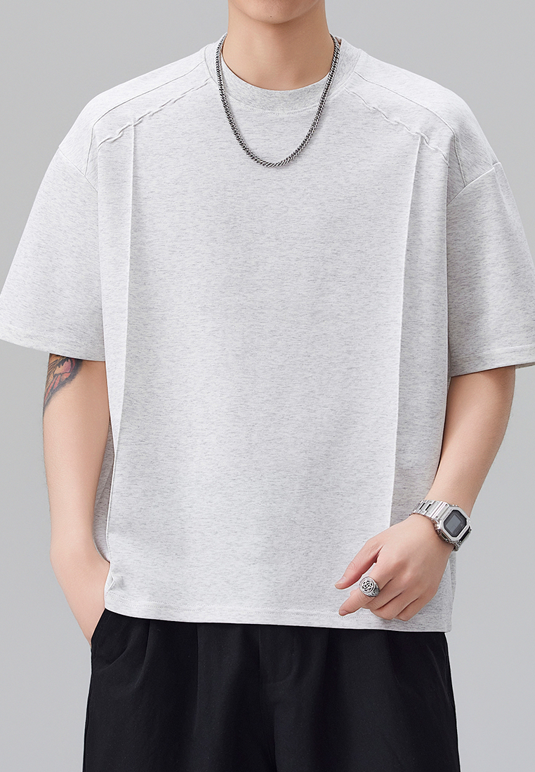 Twenty Eight Shoes Streetwear Deconstructed Short Sleeve T-Shirt AY-D8902