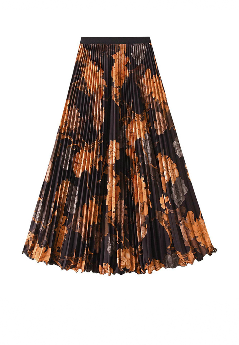 Twenty Eight Shoes Retro Print Maxi Skirt AF-D9908-3