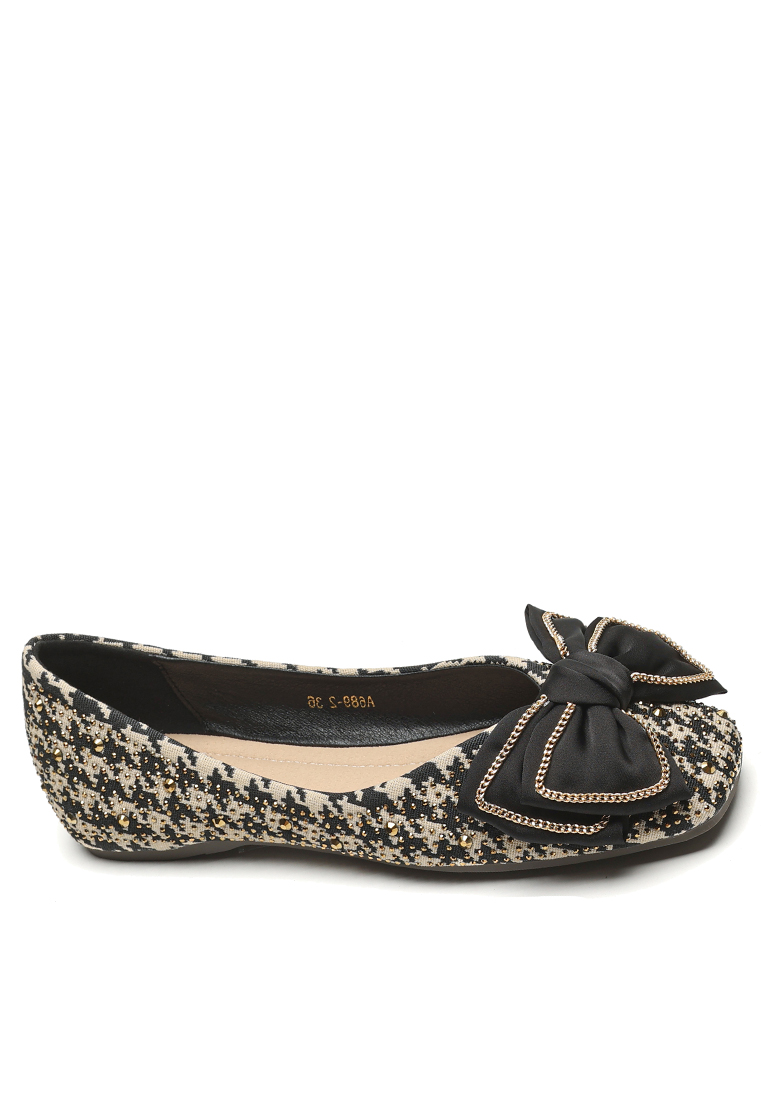 Twenty Eight Shoes Bowknot Decoration Satin Ballerinas WW689-2