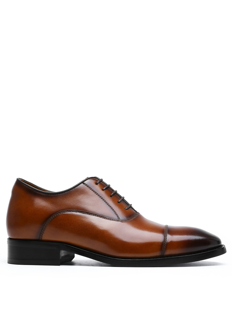 Twenty Eight Shoes 5.5cm Full Grain Leather Cap Toe Oxford Shoes DS89886M-01-02