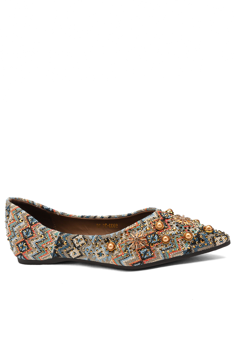 Twenty Eight Shoes French Style Satin Flats WW5933-35