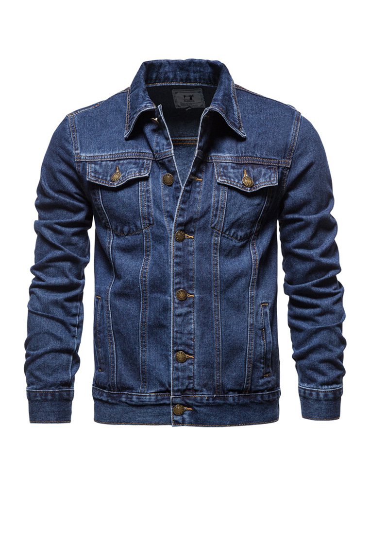 Twenty Eight Shoes Street Wear Slim Denim Jacket AX1089